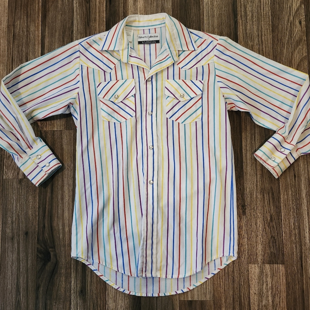 Kids Western Pearlsnap Shirt